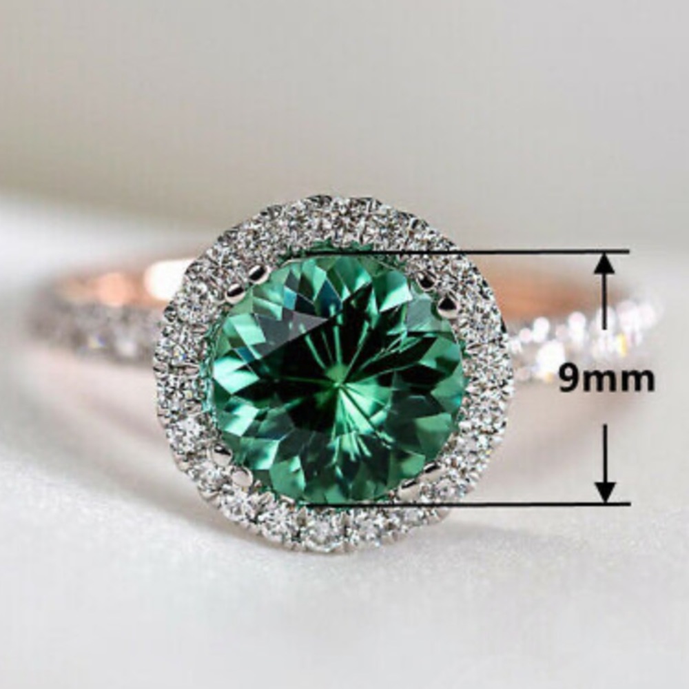 NEW 925 Sterling Silver Gorgeous Two tone Ring - Picture 2 of 5